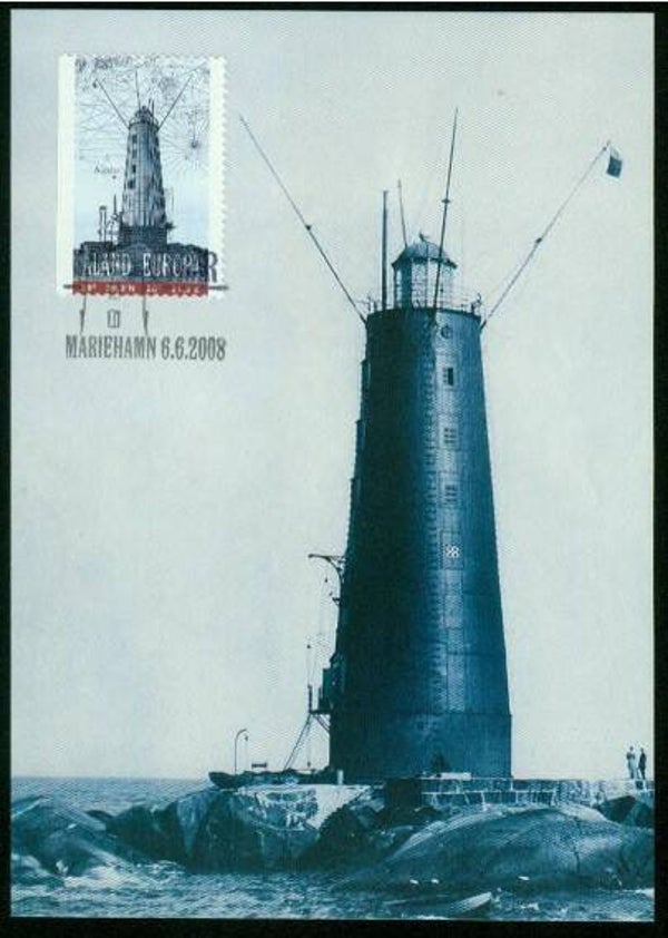 Lighthouses 2008 Aland maximum card 1