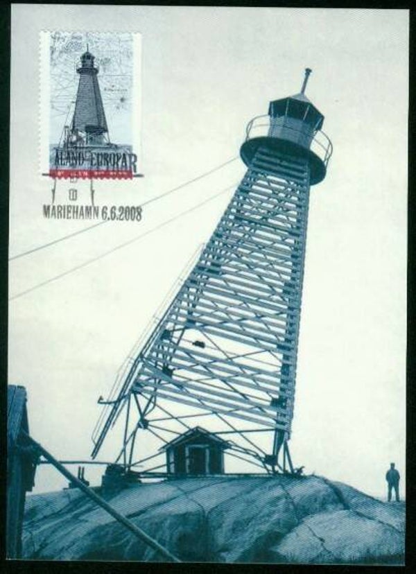 Lighthouses 2008 Aland maximum card 2