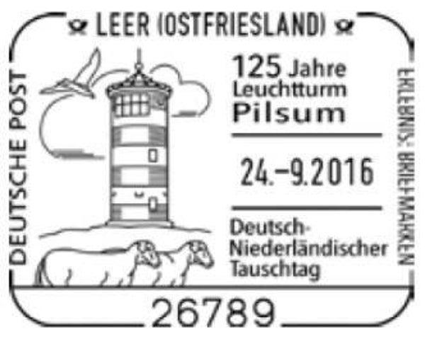 2103 Animals 2016 Germany Sheep postmark 1