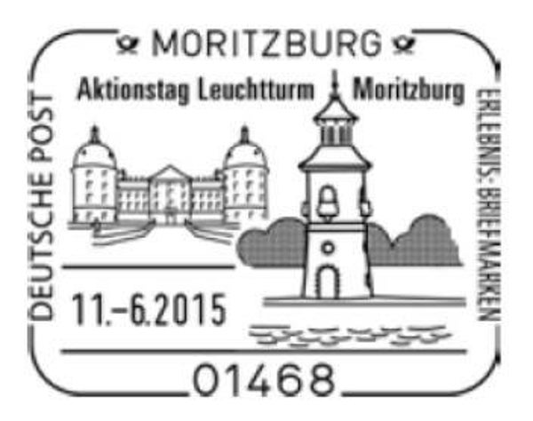 2103 Castles 2015 Germany Moritzburg postmark 1