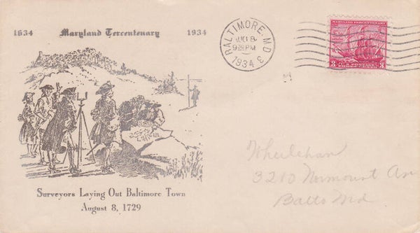 2103 Geodesy 1934 USA_1934 Survey Instrument envelope