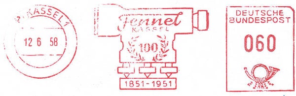 2103 Geodesy 1958 Germany Instrument maker Fennel meter