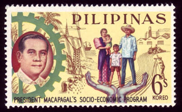 2103 Geodesy 1963 Philippines Survey Land Reforms stamp 1