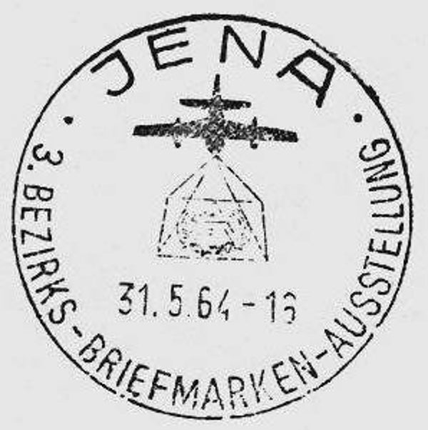 2103 Geodesy 1964 Germany Photogrammetry postmark