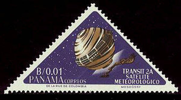 2103 Geodesy 1964 Panama Geodetic Satellite Transit 2a stamp