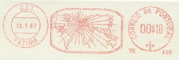2103 Geodesy 1967 Portugal Cartography Maps meter