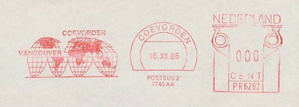 2103 Geodesy 1968 Netherlands Cartography Maps meter