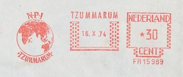 2103 Geodesy 1974 Netherlands Cartography Maps meter