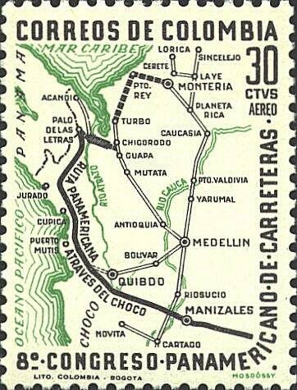 2103 Geodesy 1979 Colombia Cartography Maps Charts stamp