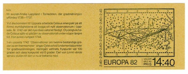 2103 Geodesy 1982 Sweden Triangulation Cartography Maps booklet front
