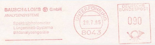 2103 Geodesy 1985 Germany Instrument maker Bauch & Lomb Analyse Systems meter