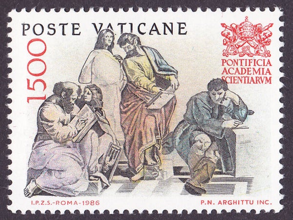 2103 Geodesy 1986 Vatican Mathematician Archimedes of Syracuse (It) stamp