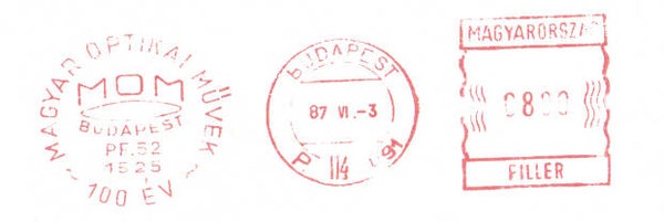 2103 Geodesy 1987 Hungary Instrument maker Magyar Optimal Müvek MOM meter
