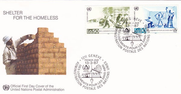 2103 Geodesy 1987 United Nations Instrument Plumb Bob FDC