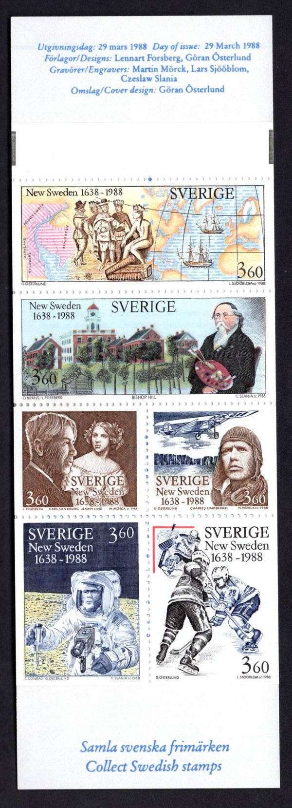 2103 Geodesy 1988 Sweden Cartography Maps booklet inside