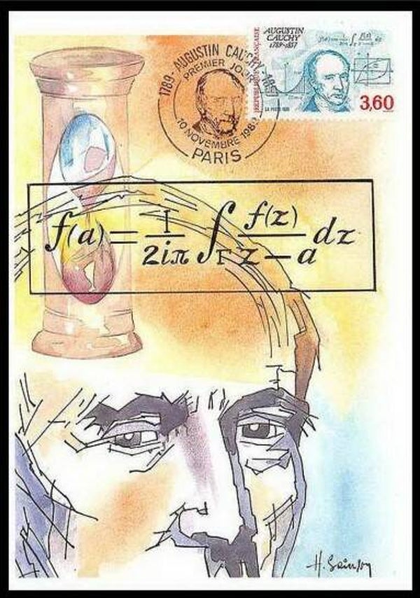 2103 Geodesy 1989 France Mathematician Augustin Louis Cauchy (Fr) maximum card