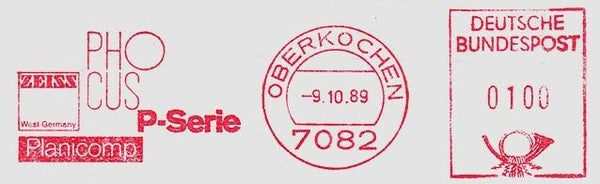 2103 Geodesy 1989 Germany Instrument maker Carl Zeiss meter 2