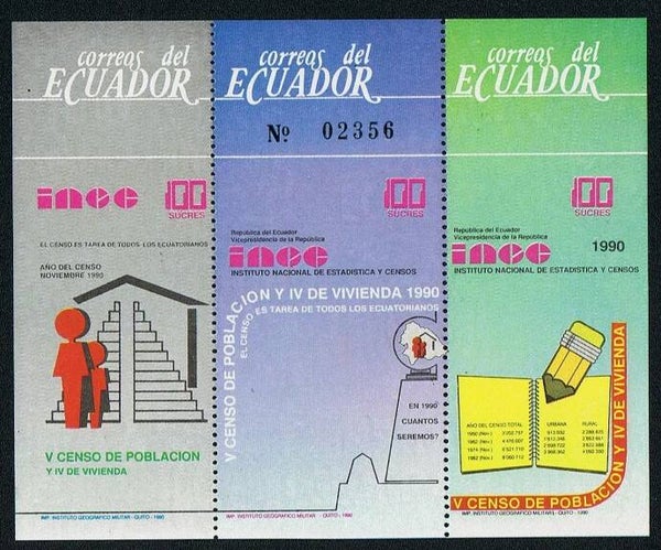 2103 Geodesy 1990 Ecuador Triangulation Equatorial Line Monument block