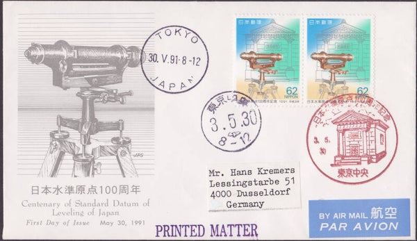 2103 Geodesy 1991 Japan Instrument Leveling Device FDC