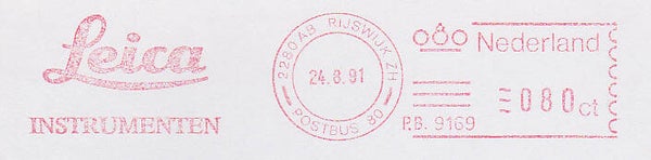 2103 Geodesy 1991 Netherlands Instrument maker Leica meter