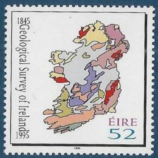 2103 Geodesy 1995 Ireland Geological Survey Cartography Maps stamp