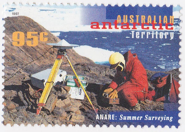 2103 Geodesy 1997 Australian Antarctic Territory Instrument GPS Receiver stamp