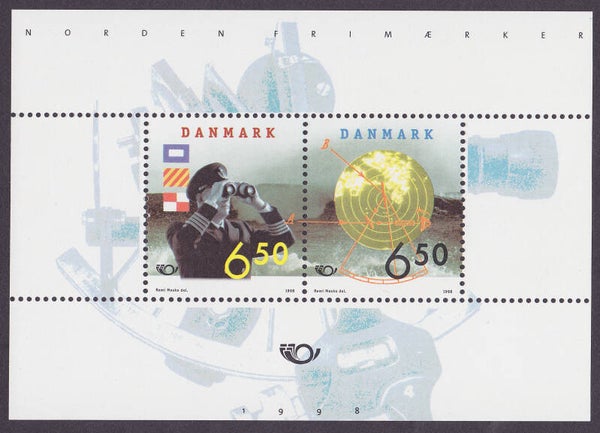 2103 Geodesy 1998 Denmark Hydrology Instrument Sextant block