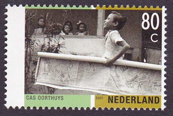 2103 Geodesy 2001 Netherlands Education Cartography Maps stamp