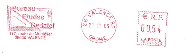 2103 Geodesy 2006 France Engineering Firm Bureau Etudes Gedatel meter