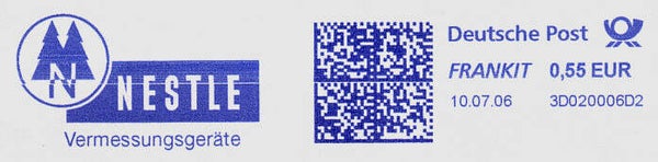 2103 Geodesy 2006 Germany Instrument maker Nestle meter