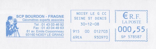 2103 Geodesy 2008 France  Instrument Tachymeter meter