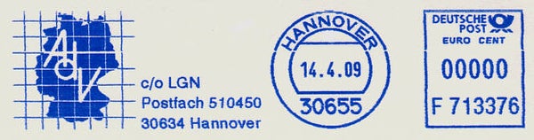 2103 Geodesy 2009 Germany Organisation AdV_Arbeitsgemeinschaft meter