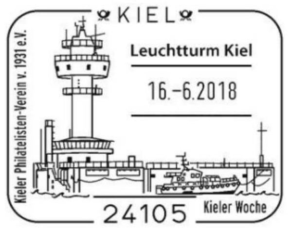 2103 Shipping 2019 Germany Kiel postmark