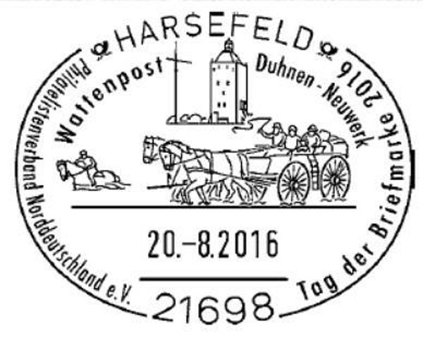 2103 Transport 2016 Germany Carriage postmark 1
