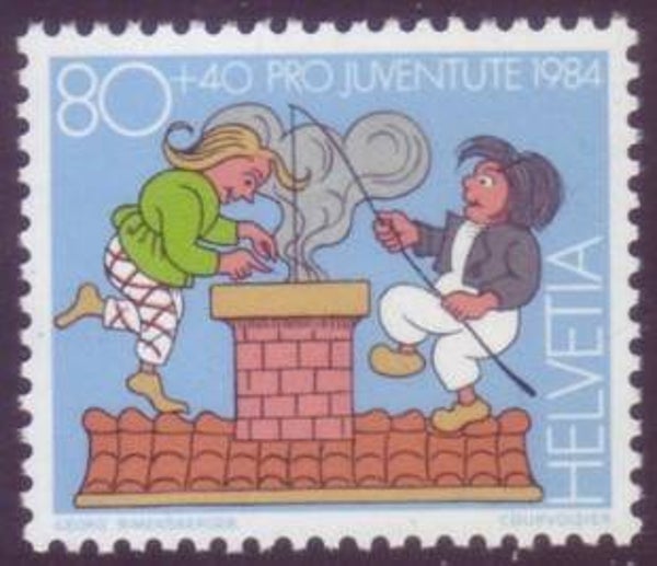 2103 cartoons comics BD 1984 Switzerland Max & Moritz serie