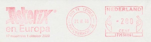 2103 cartoons comics BD 2000 Netherlands Asterix meter