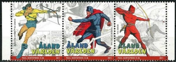 2103 cartoons comics BD 2011 Aland DC-comics Alias The Spider strip of 3