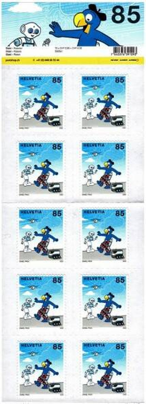 2103 cartoons comics BD 2020 Switzerland Globi booklet 1