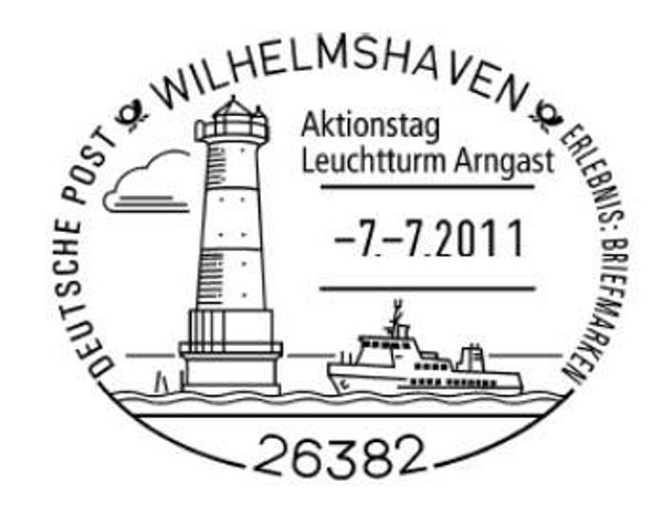 2103 shipping 2011 Germany Ferry postmark 1