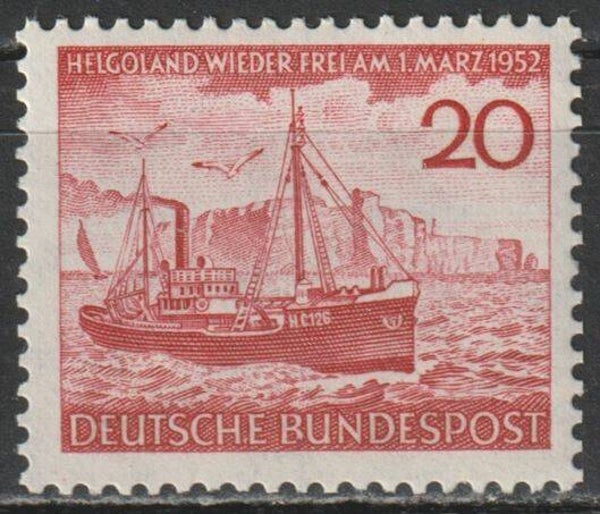 Lighthouses 1952 Germany stamp