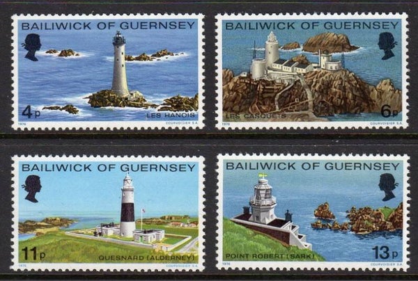 Lighthouses 1976 Guernsey serie