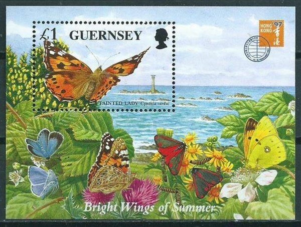 Lighthouses 1997 Guernsey block