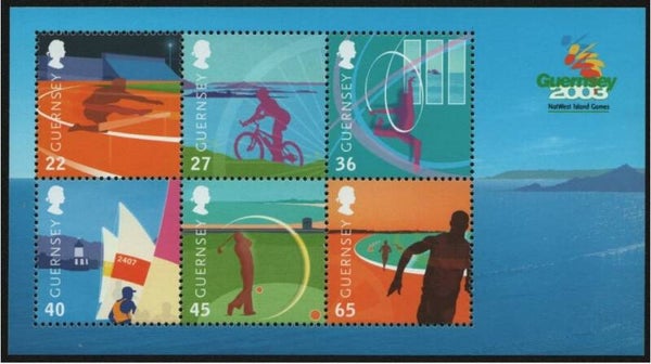 Lighthouses 2003 Guernsey block