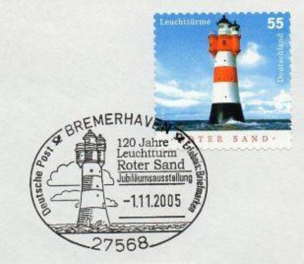 Lighthouses 2005 Germany postmark 4