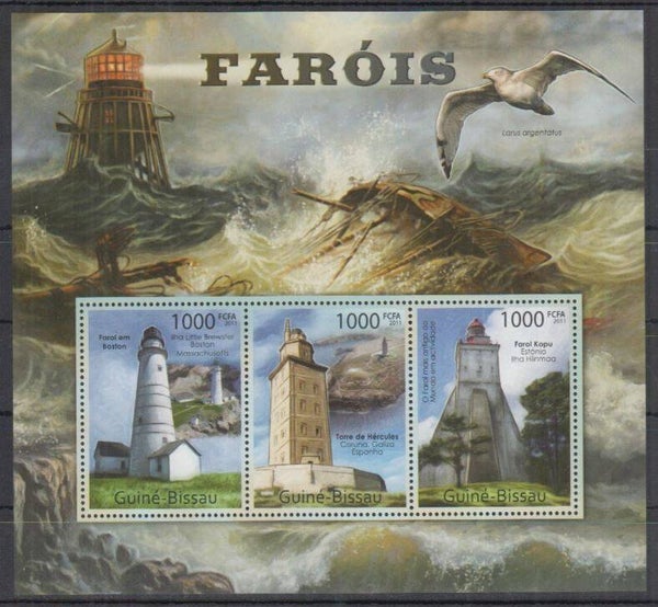 Lighthouses 2011 Guiné_Bissau block 2