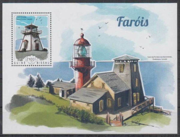 Lighthouses 2014 Guiné_Bissau block 1