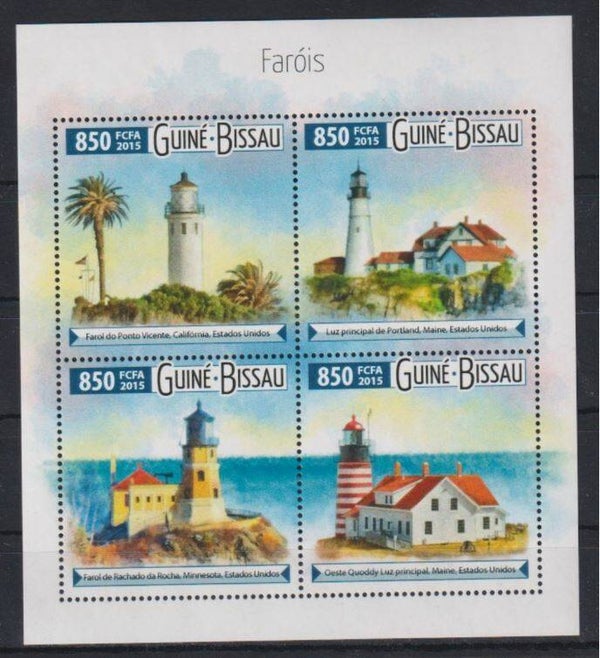 Lighthouses 2015 Guiné_Bissau block 2