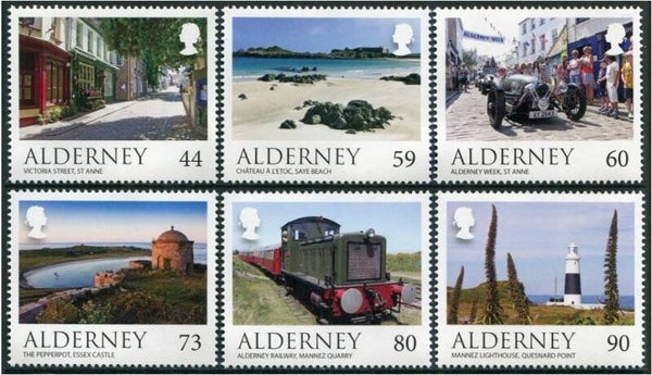 Lighthouses 2017 Alderney serie