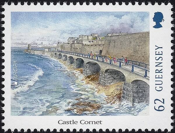 Lighthouses 2018 Guernsey Castle Breakwater stamp