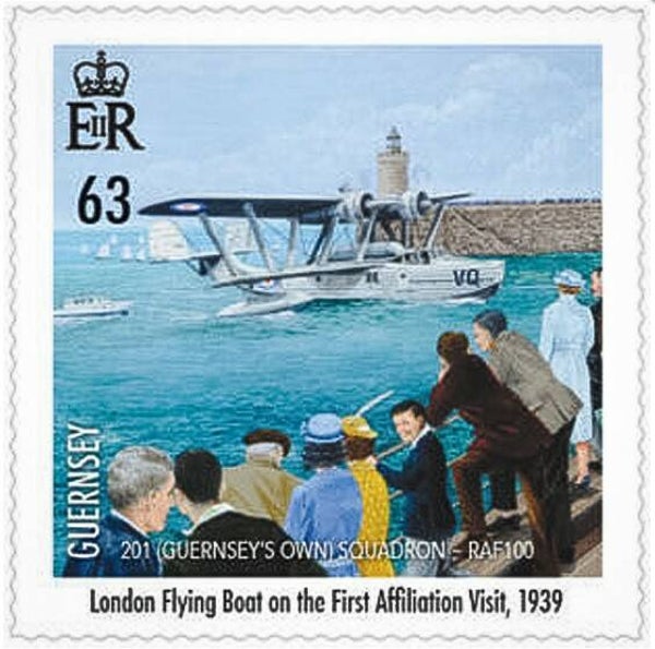 Lighthouses 2018 Guernsey Castle Breakwater stamp 2